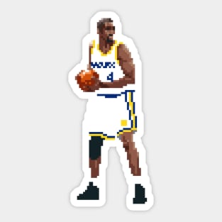 Chris Webber Pixel Post Sticker